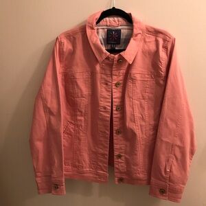 NWOT ISAAC MIZRAHI ALL WEATHER JEAN JACKET